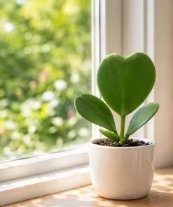 Hoya Kerrii Live Plant 4-6 Inch Tall – Heart Leaf Houseplant – Easy Care Indoor - Image 2