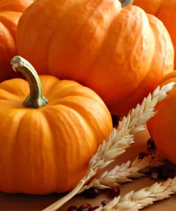 Jack Be Little Pumpkin Seeds - 20 Miniature Vegetable Cucurbita Pepo Seeds for Decor & Eating - Image 2