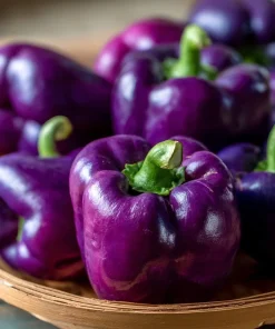 Lilac Sweet Bell Pepper Seeds - 30 Count, Mild & Crisp, Container Garden - Image 4