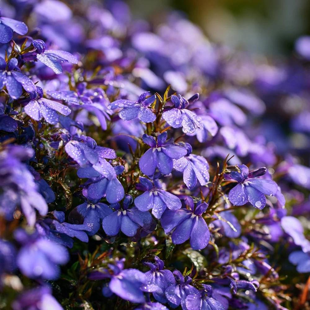 Lobelia Crystal Palace Seeds – Violet-Blue Edging Flowers, 50 Seeds, Annual - Image 5