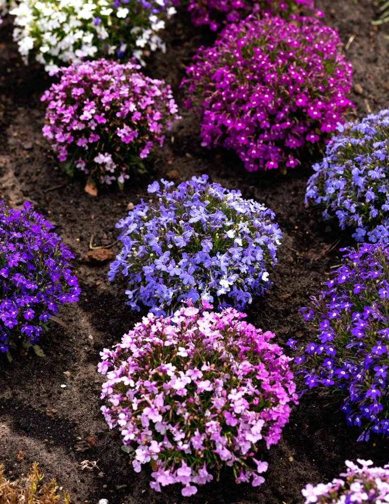 Lobelia Erinus Flower Seeds - 200 Mixed Colors, Regatta Trailing Annual - Image 16