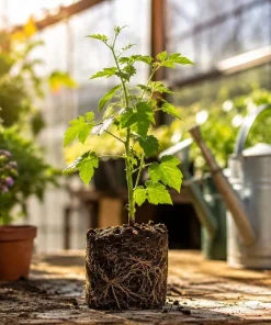 Maypop Passion Vine Plant Live - Passiflora Incarnata, Purple Passion Flower, 4-6 Inch Tall, Outdoor Climbing Vine - Image 6
