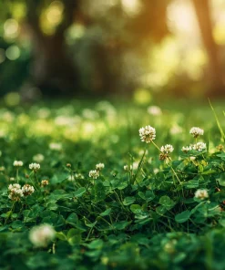 Micro Clover Seeds 10000 - Mini Perennial White Clover for Lawn Alternative, Ground Cover - Image 2