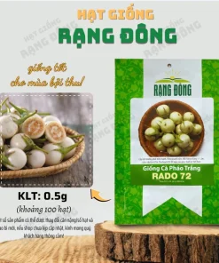 Mini White Round Eggplant Seeds - 100 Seeds for Planting - Sweet Flavor - Image 2