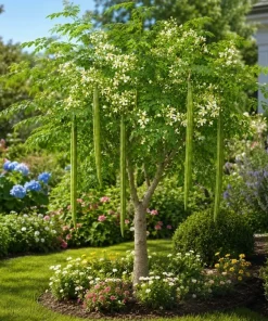 Moringa Oleifera Live Plant 1-2 Ft Tall in 1 Gallon Pot - Drumstick Tree - Image 2