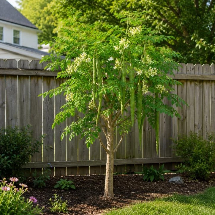 Moringa Tree Live Plant – Oleifera Drumstick Tree – 1 Gallon Pot – 1 to 2 Ft Tall – Outdoor Garden - Image 5