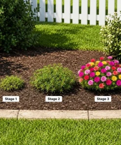 Moss Rose Live Plants, 2 Pack, 3-5 Inch Tall, Random Color Blooms, Ground Cover - Image 5