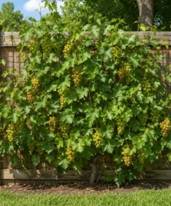 Muscadine Grape Vine Live Plant, Sweet Grapes, 20-22 Inches Tall, 1 Gallon Pot, Outdoor - Image 2