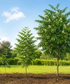 Neem Tree Live Plant 1-2 Ft Tall in 2 Gallon Pot, Tropical Ornamental Garden Tree - Image 4