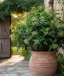 Night Blooming Jasmine Live Plants - Set of 4, 4-6 Inches Tall, White Scented Jessamine - Image 2
