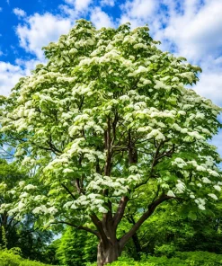 Northern Catalpa Live Plants - 2 Trees, 10-16" Tall, 4" Pots - Outdoor Shade - Image 1