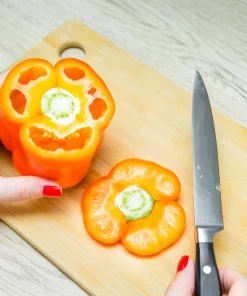 Orange King Bell Pepper Seeds - 100 Sweet Capsicum Annuum Vegetable Seeds - Image 6