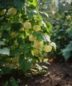 Organic Ground Cherry Seeds - 25 Sweet Pineapple-Like Fruits for Gardening - Image 4