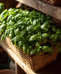 Organic Italian Large Leaf Basil Seeds - 250 Seeds - Aromatic Culinary Herb - Image 5