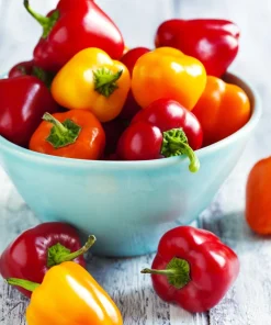 Organic Yellow Mini Bell Pepper Seeds - 20 Seeds, Sweet & Mild - Image 2