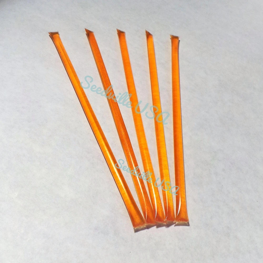 Peach Honey Snack Sticks - 5 Pack Natural Honeystix Straws, 1 Teaspoon Each - Image 2
