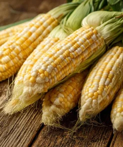 Peaches & Cream Sweet Corn Seeds - 30 Bi-Color Seeds, Early Maturing - Image 3
