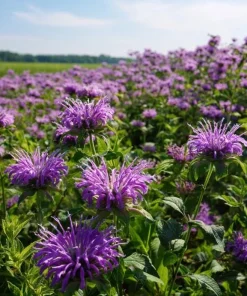 Purple Bergamot Monarda Media Wildflower Seeds - 50 Count Pollinator-Friendly - Image 1