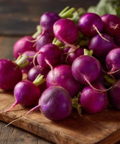 Purple Plum Radish Seeds - Heirloom, Crisp, Vibrant, 250 Seeds - Image 4