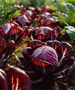 Radicchio Palla Rossa Seeds - Classic Italian Red Chicory for Salads - 100 Seeds - Image 4