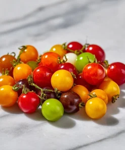 Rainbow Mix Cherry Tomato Seeds 25 Count - Heirloom Multicolor Varieties - Image 1