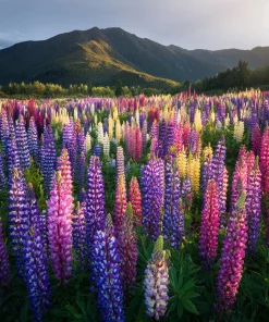 Rainbow Mixed Color Lupine Seeds - 50 Seeds - Vibrant Multi-Colored Spikes - Image 8