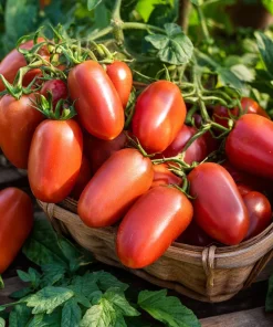 Roma VF Tomato Seeds – Classic Paste Variety – 50 Seeds – High-Yield Determinate - Image 2