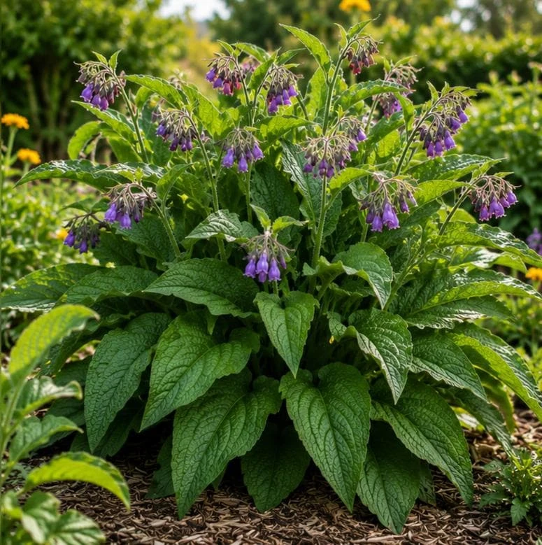 Set of 10 Bocking 14 Comfrey Bare Roots - Perennial Herb Plant, Zones 4-9 - Image 8