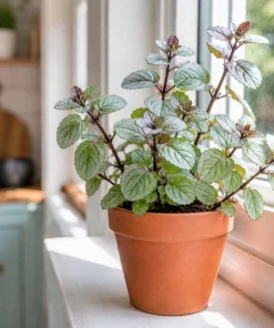 Set of 2 Chocolate Mint Live Plants – 4-7 Inches Tall – Rooted Herb Plants for Garden - Image 5
