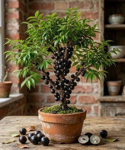 Set of 2 Jaboticaba Live Plants - 1 Ft Tall Fruit Tree Starter for Patio & Garden - Image 6