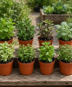 Set of 3 Mint Live Plants - Fragrant Culinary Herb Starter Plants for Garden & Patio, 4-7 Inch Tall - Image 4