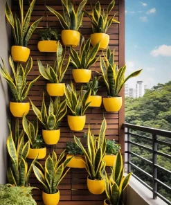 Snake Plant Live Plant - Potted Houseplant - Sansevieria trifasciata - Image 1