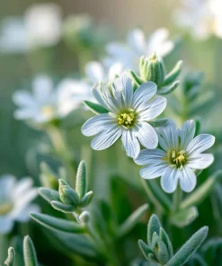 Snow in Summer Seeds - Cerastium Tomentosum, Silvery Groundcover, 500 Seeds - Image 5
