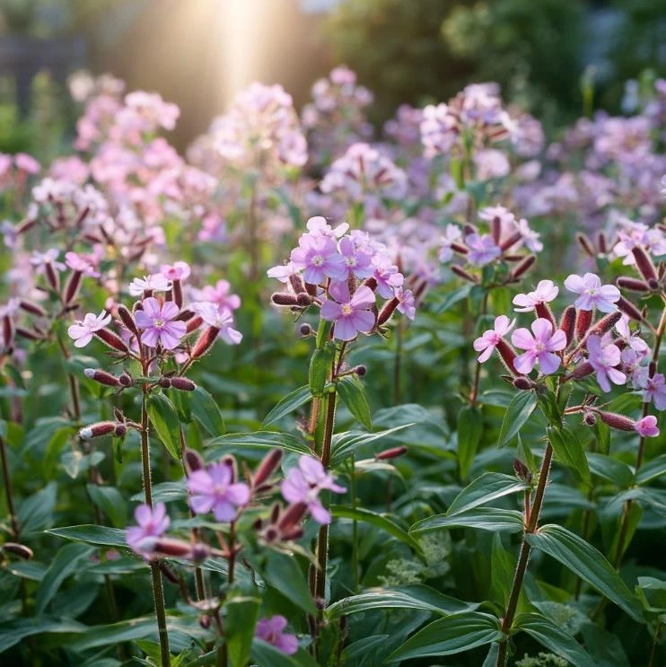 Soapwort Seeds – 300 Saponaria Officinalis Seeds – Fragrant Pink Blooms - Image 2