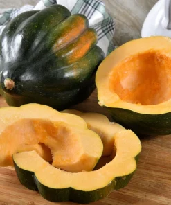 Table King Acorn Squash Seeds - 50 Seeds, Winter & Summer Squash, AAS Winner - Image 1