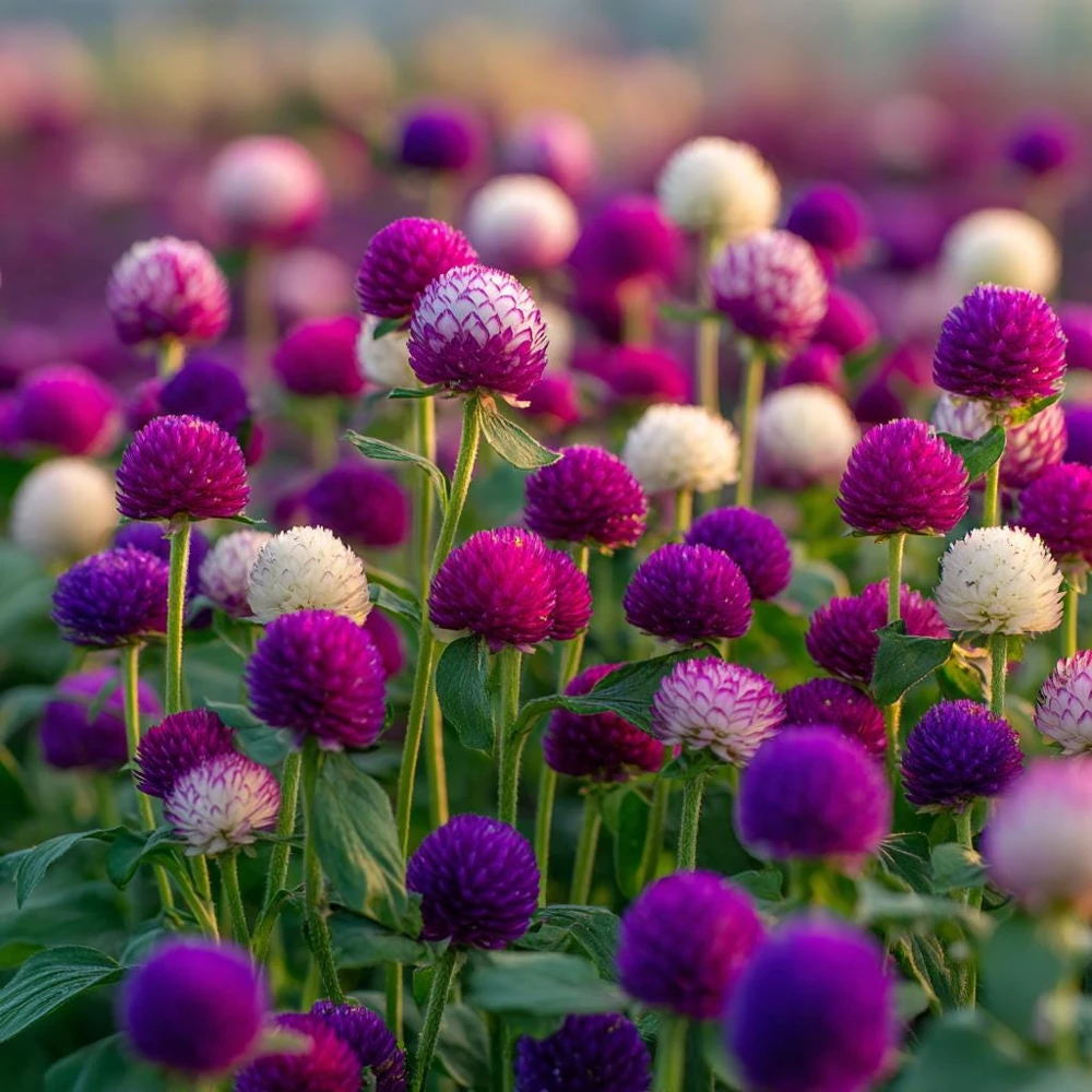 Twilight Purple Globe Amaranth Seeds - 50 Seeds, Long-Lasting Blooms, Outdoor - Image 3