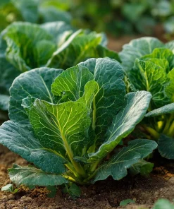Vates Collard Seeds – Heirloom Leafy Green Vegetable – 200 Seed Pack – Outdoor Garden - Image 2