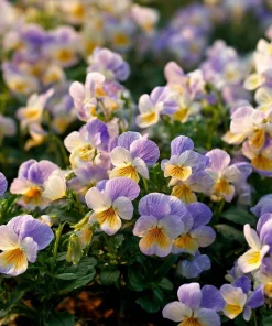 Viola Sorbet Multicolor Blooms Seeds - Yesterday Today Tomorrow - 25 Seeds - Image 2