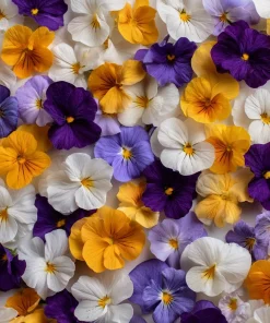 Viola Sorbet Series Mix Seeds – Multicolor Flowers – 25 Seeds – Outdoor - Image 3