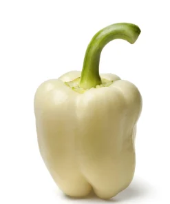 White Cloud Bell Pepper Seeds - Sweet Mild Capsicum Annuum - 50 Seed Pack - Image 3