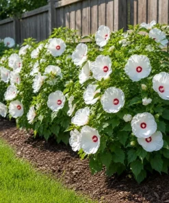 White Hibiscus Live Plant for Planting - Tropical Flowering Shrub, 4-6 Inch Tall - Image 5