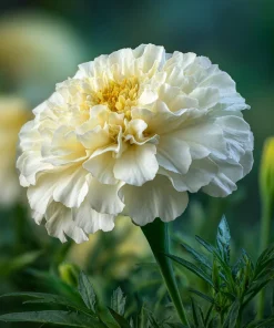 White Swan F1 Marigold Seeds - Edible Flowers, Long-Blooming, 20 Seeds - Image 7