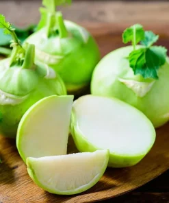 White Vienna Kohlrabi Seeds - 300 Heirloom Vegetable Seeds for Garden - Image 2
