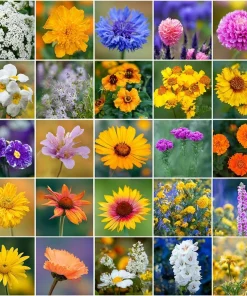 Wildflower Seeds - Dry Land Mix, 1000 Seeds, Drought Tolerant, Full Sun - Image 2