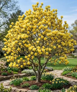 Yellow Magnolia Tree Live Plant - Fragrant Flowers - 6-14 Inch Tall - 2.5 Inch Pot - Image 4