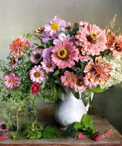 Zinnia Elegans Flower Seeds – Mixed Colors – 250 Seeds – Attracts Pollinators - Image 11