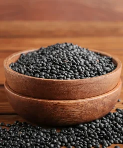 100 Black Lentil Bush Seeds - Lens Culinaris Vegetable Legume Sprouts - Image 1