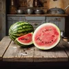 100 Crimson Sweet Watermelon Seeds - Citrullus lanatus Fruit Melon Seeds for Garden - Image 1