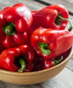 150 Big Red Bell Pepper Seeds – Sweet Capsicum Annuum Vegetable Seeds - Image 5