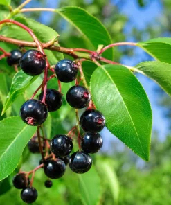 2 Black Cherry Tree Live Plants - 6-12